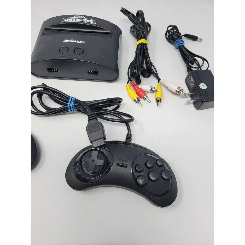 SEGA Genesis Classic Plug & Play Console 81 Built-In Games W/Controllers FB8280C